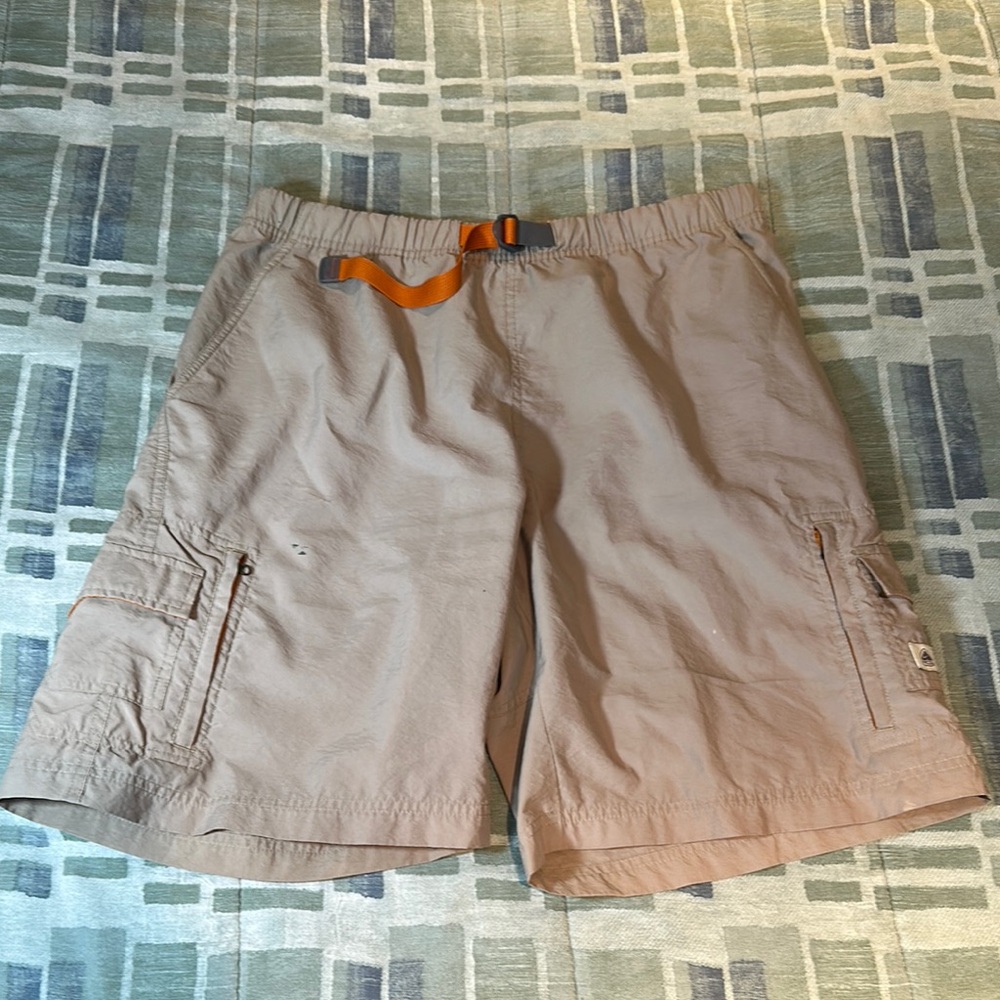 Men's Vintage Nike Acg Tan Hiking Cargo Shorts sz M